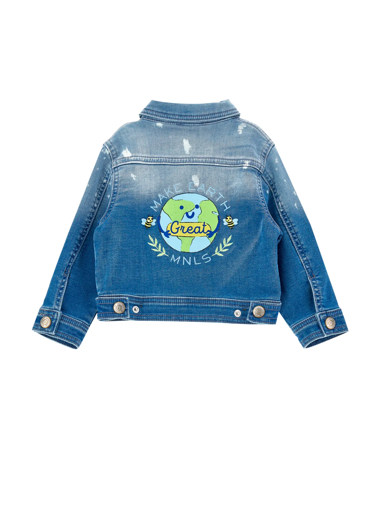 Giacchino jeans sfumato