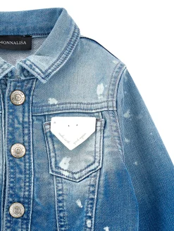 Giacchino jeans sfumato