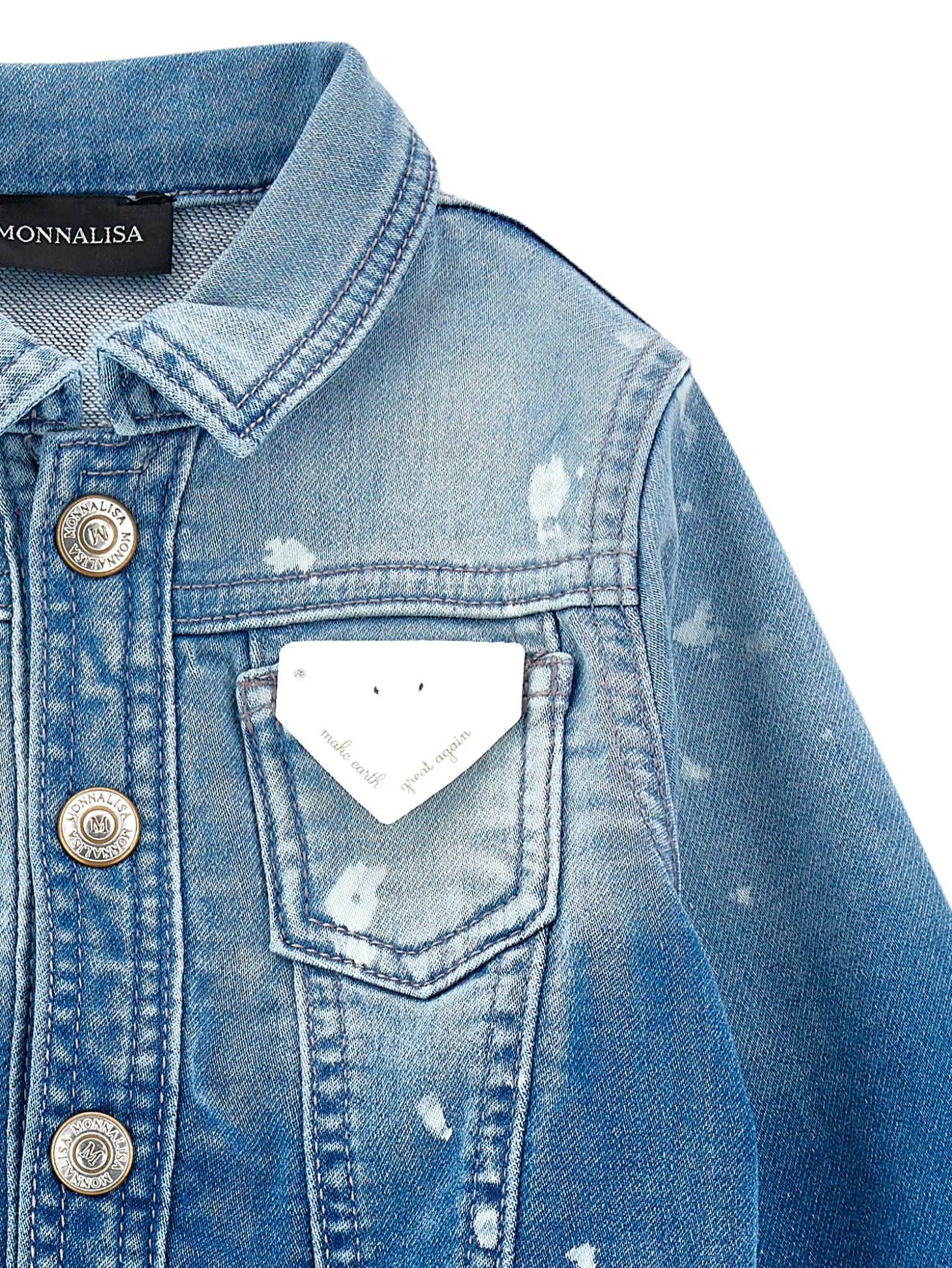 Giacchino jeans sfumato
