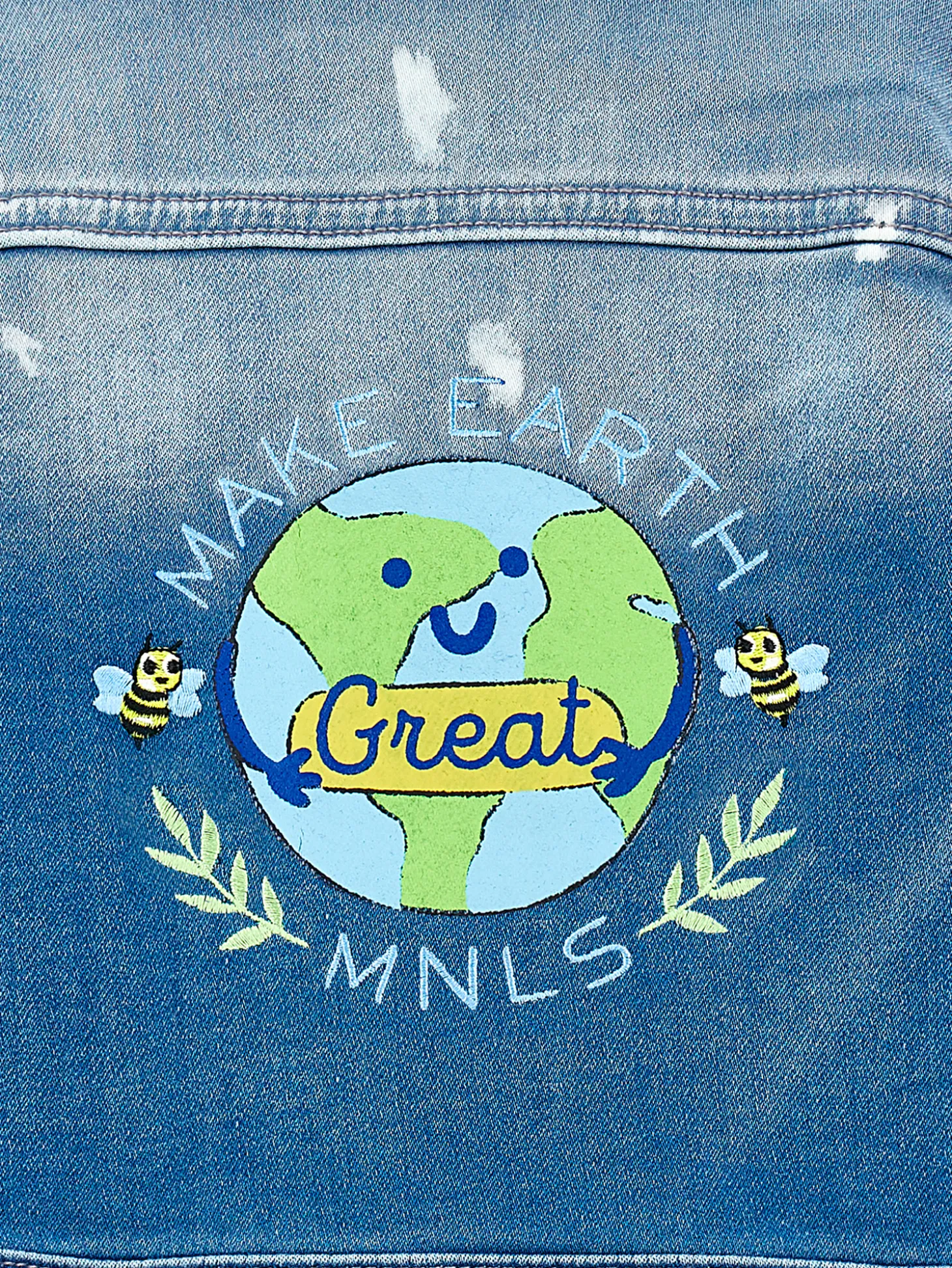 Giacchino jeans sfumato