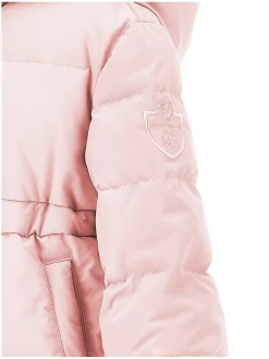 Giaccone lungo nylon vera piuma