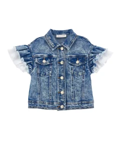 Gilet denim stretch