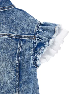 Gilet denim stretch