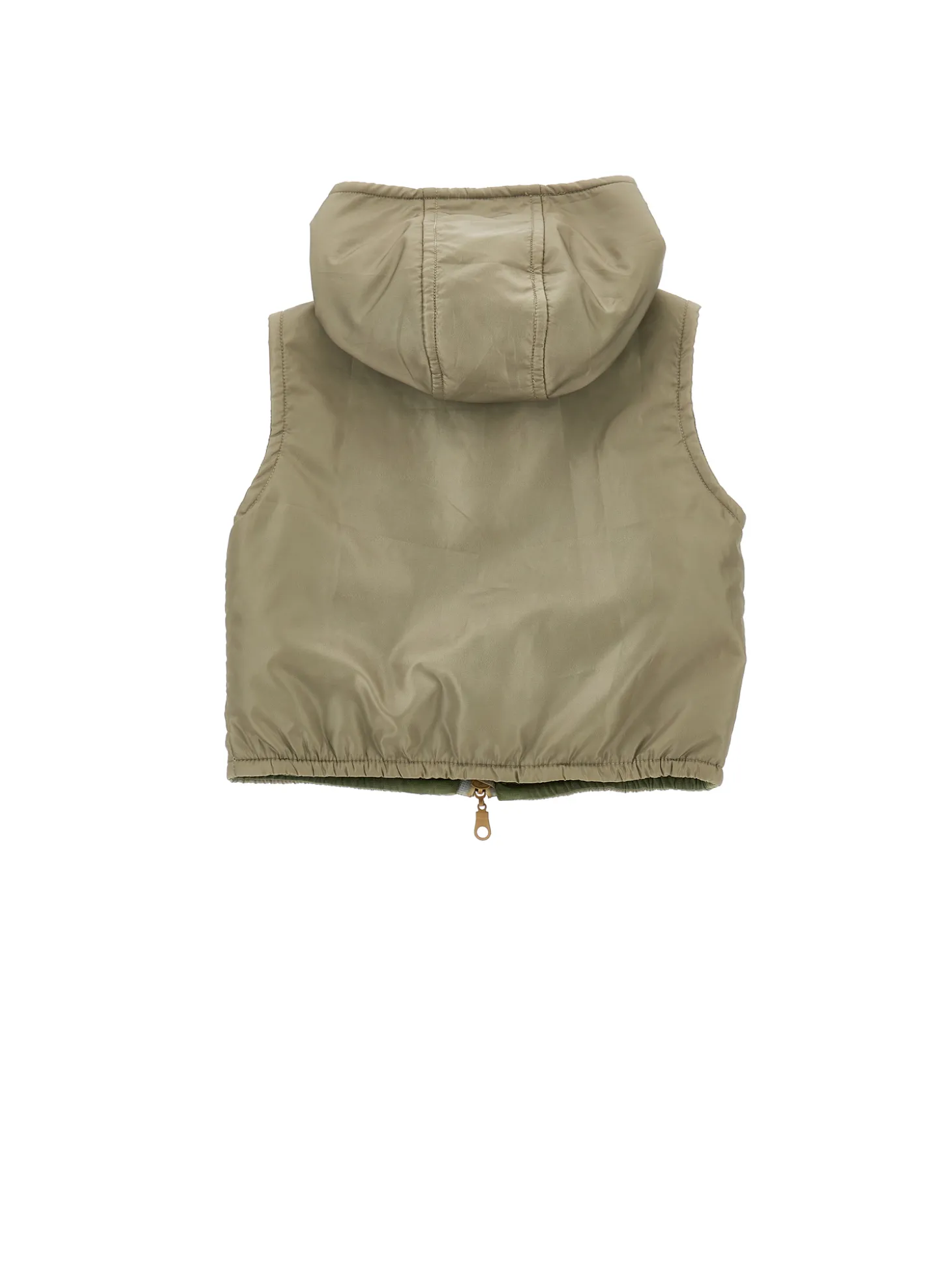 Gilet imbottito con leoncino