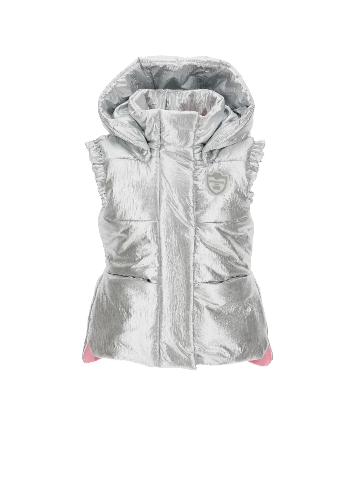 Gilet imbottito laminato