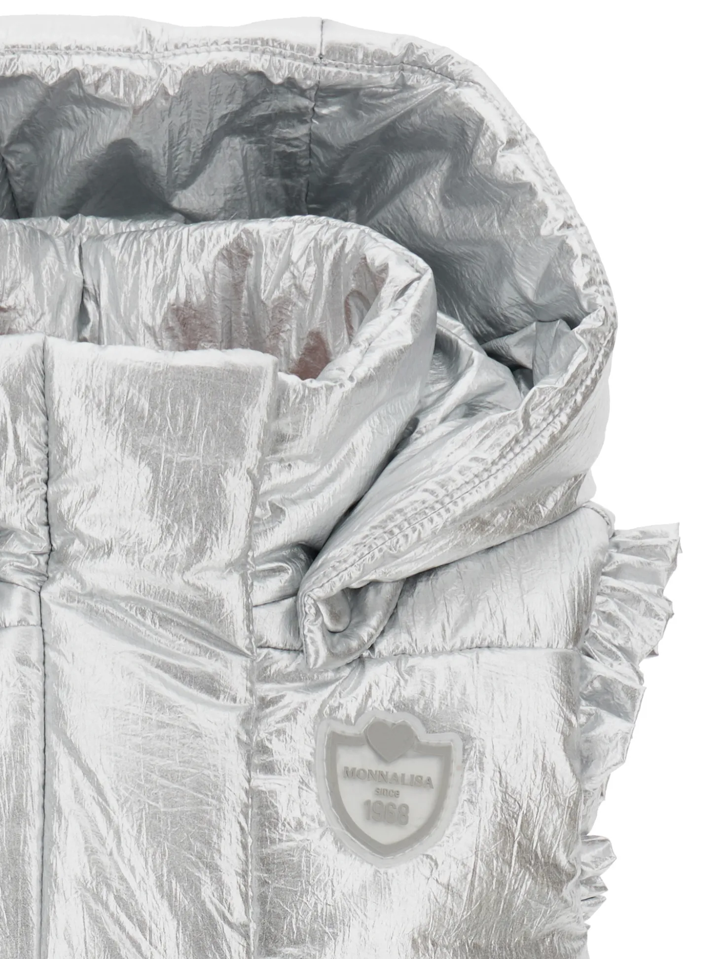 Gilet imbottito laminato