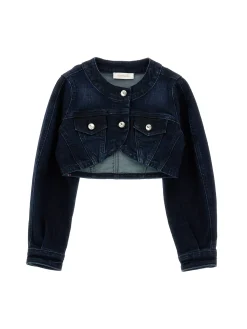 Giubbino jeans corto
