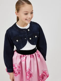 Giubbino jeans corto