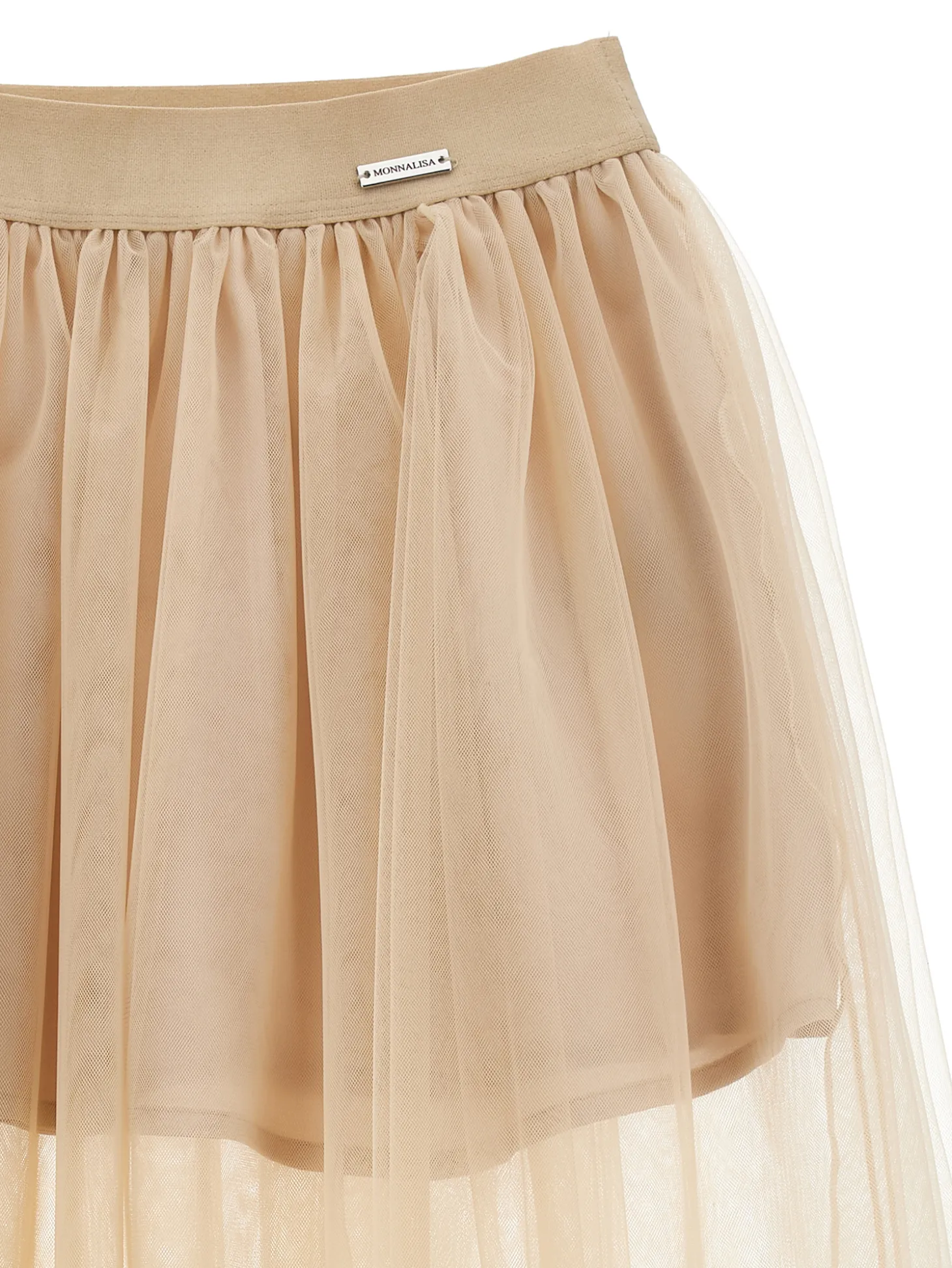 Gonna longuette tulle manoseta