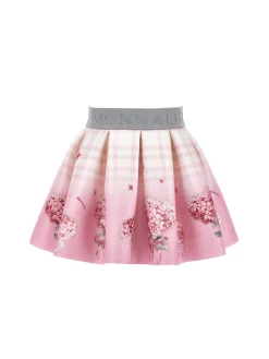 Gonna neoprene floreale