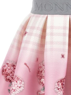 Gonna neoprene floreale
