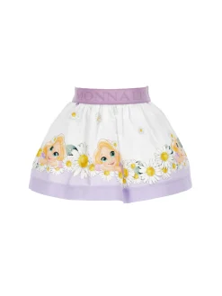 Gonna popeline Rapunzel e margherite
