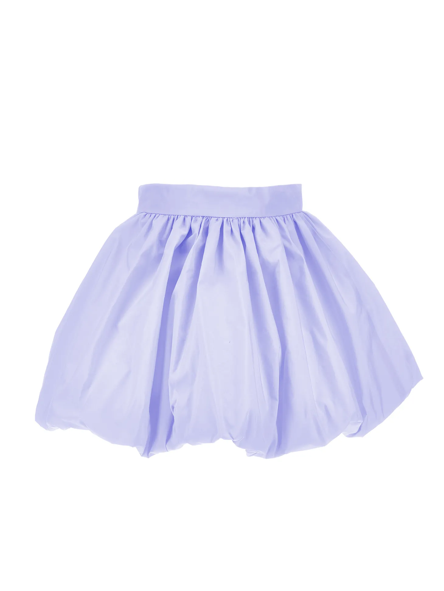 Gonna taffeta a palloncino