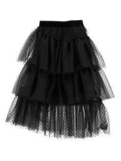 Gonna tulle longuette