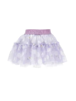 Gonna tulle pois e margherite