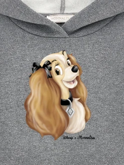 Hoodie lurex Lilli e il Vagabondo