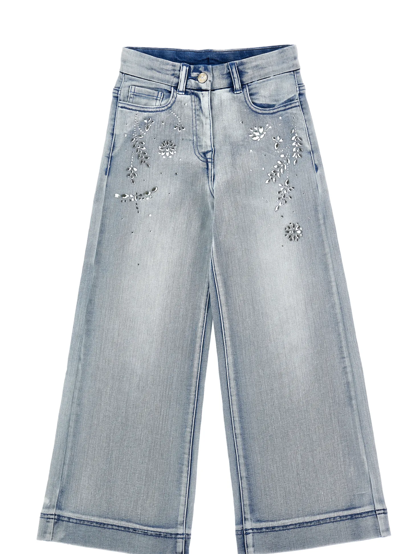 Jeans cinquetasche gioiello