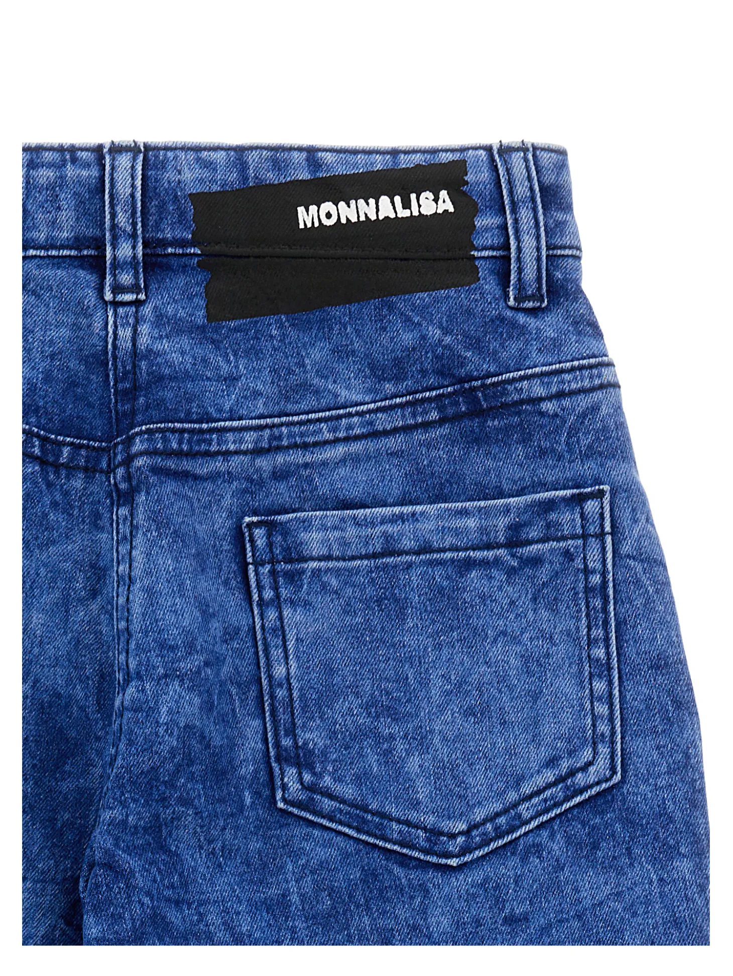 Jeans cinquetasche ricamato