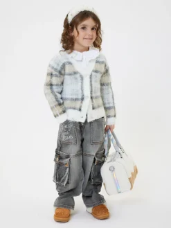 Jeans denim cargo