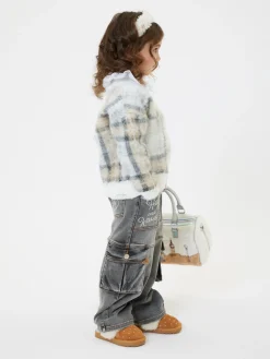 Jeans denim cargo