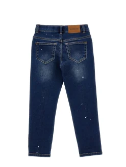 Jeans denim effetto vintage