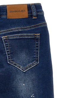Jeans denim effetto vintage