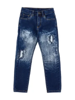 Jeans denim fleece