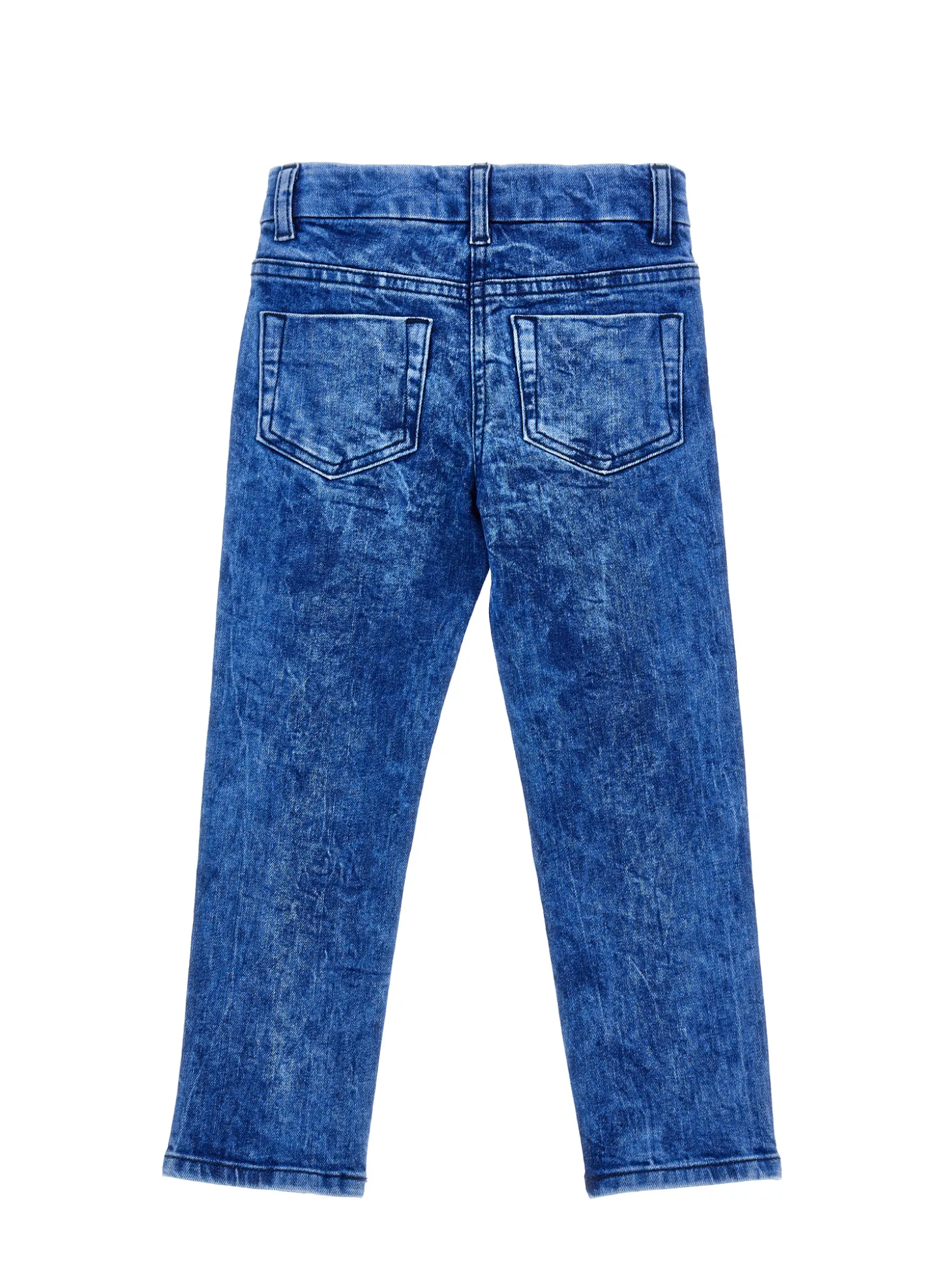 Jeans denim ricamati