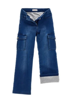Jeans denim stretch foderato