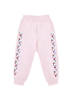 Jogger felpa ciliegie