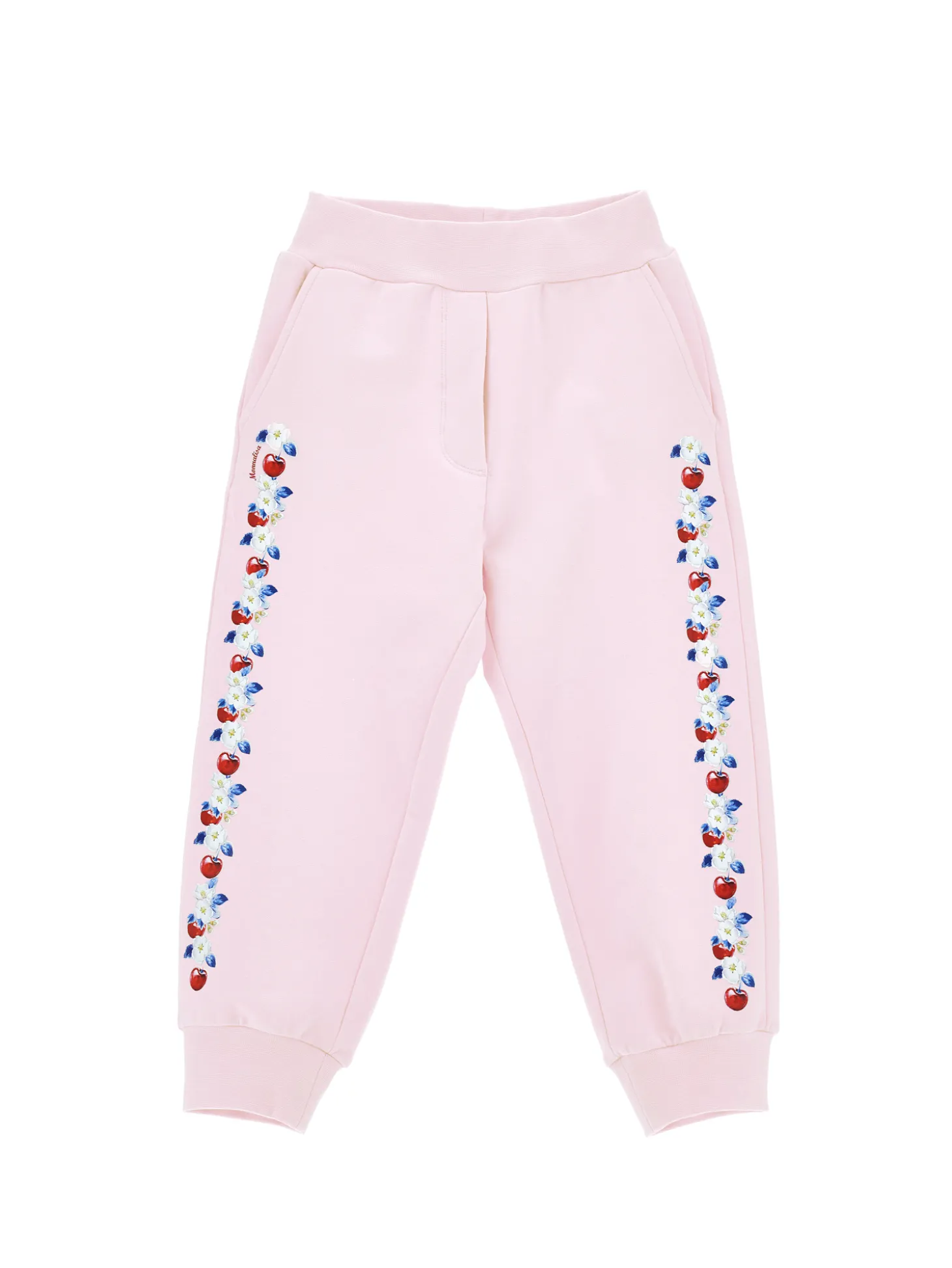 Jogger felpa ciliegie