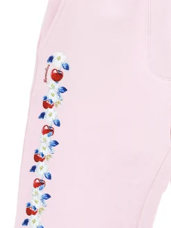 Jogger felpa ciliegie