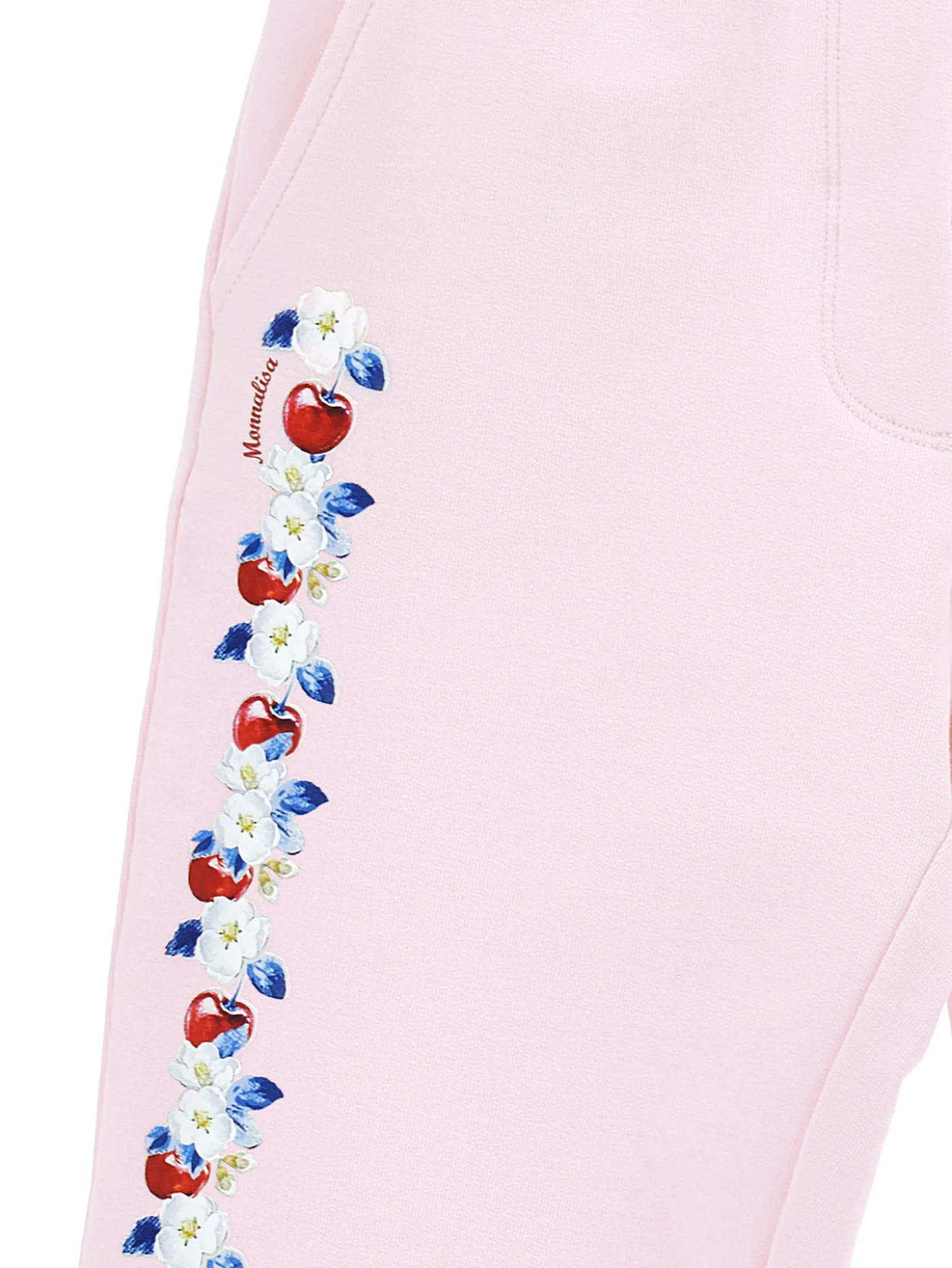 Jogger felpa ciliegie
