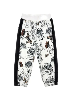 Jogger felpa con bande laterali