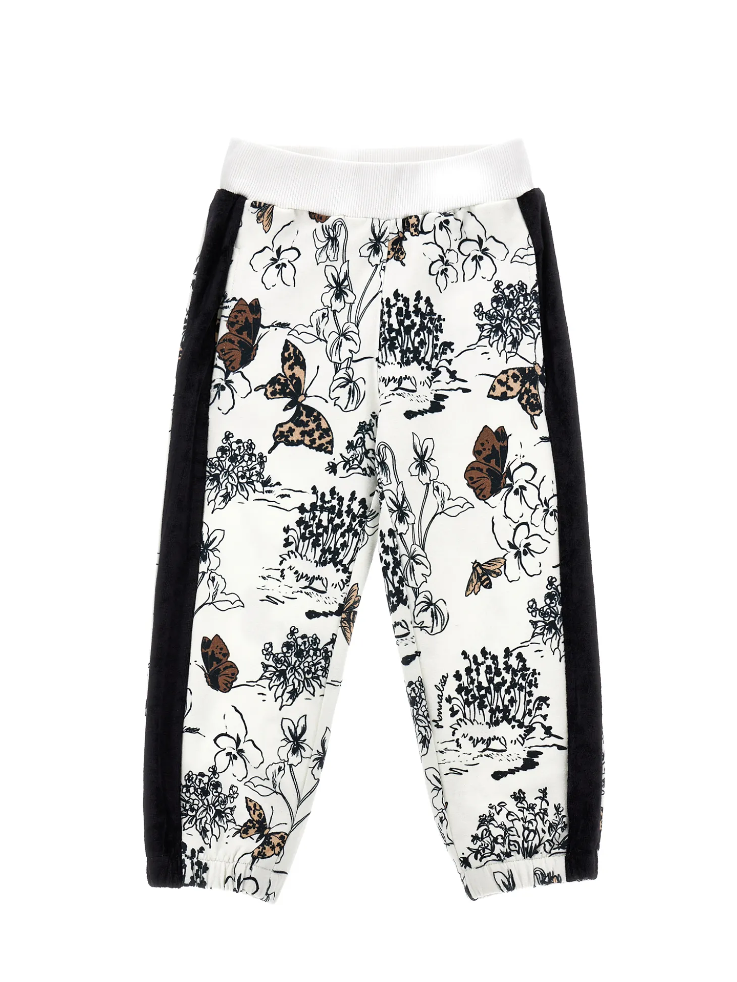 Jogger felpa con bande laterali