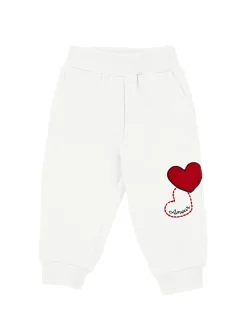 Jogger felpa cuore