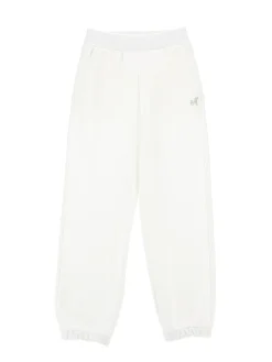Jogger felpa e tulle