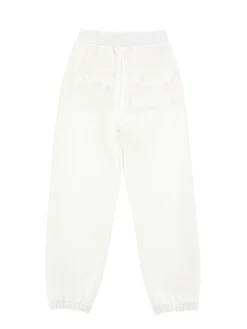 Jogger felpa e tulle