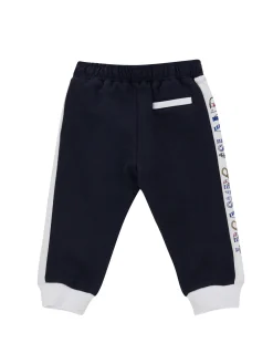 Jogger felpa effetto spugna