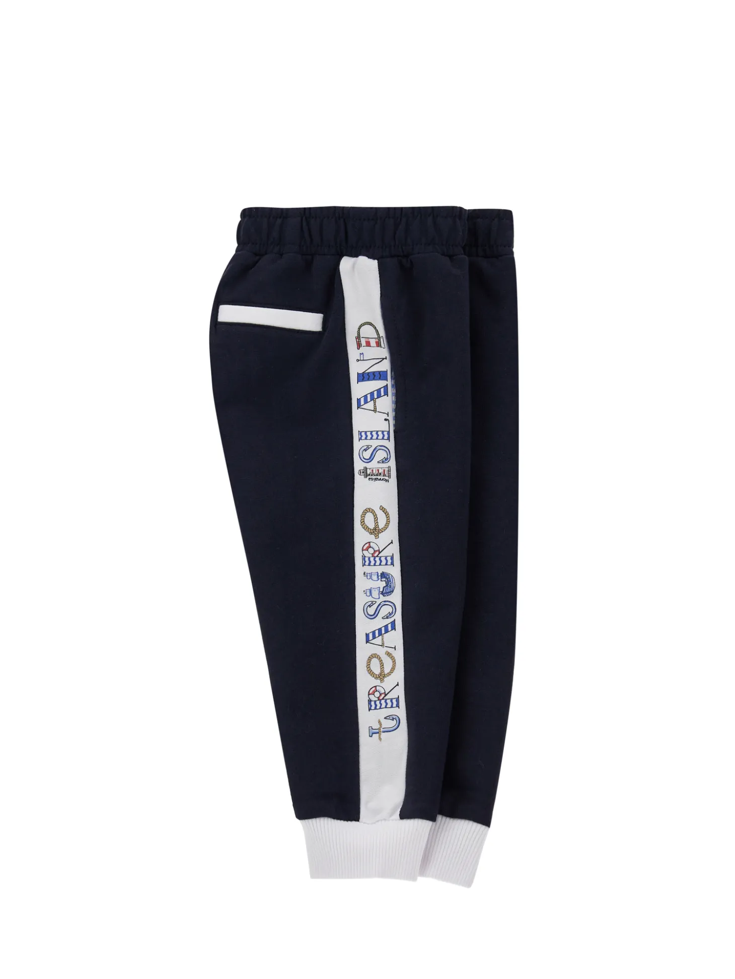 Jogger felpa effetto spugna