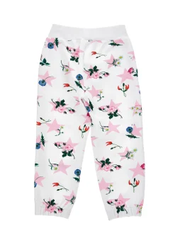 Jogger felpa stampa stelle