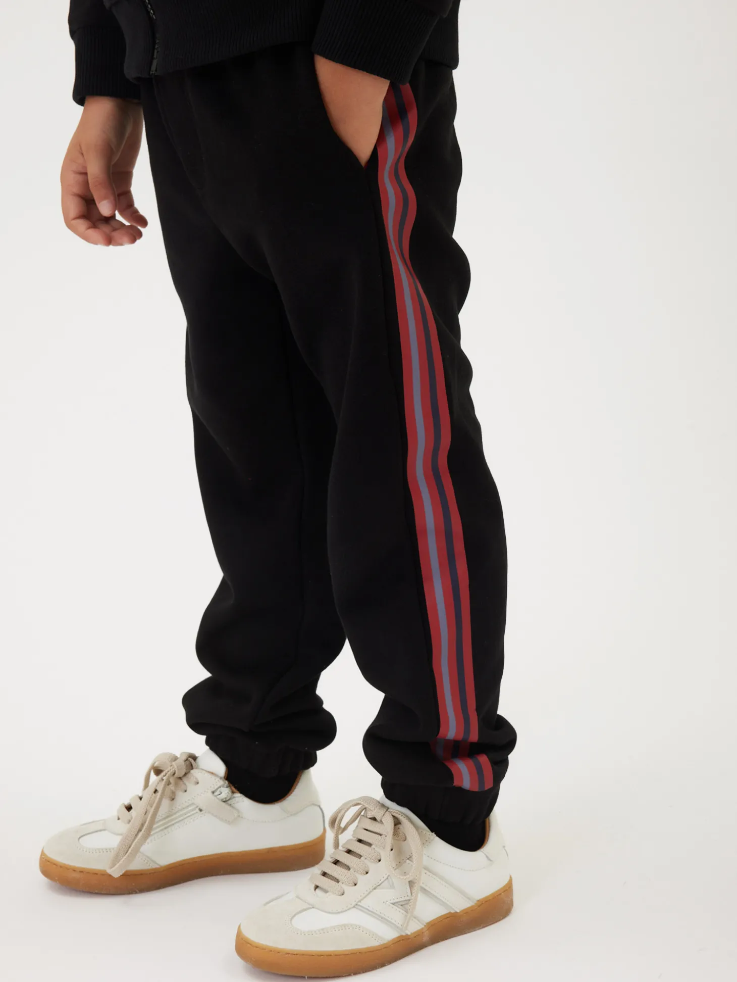 Jogger hoodie bicolor