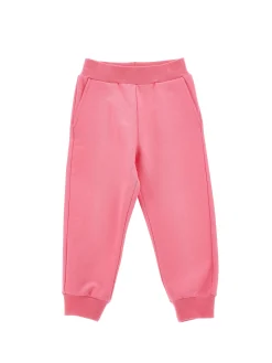 Jogger ricamo anemoni