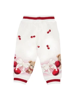 Jogger teddy felpa cotone