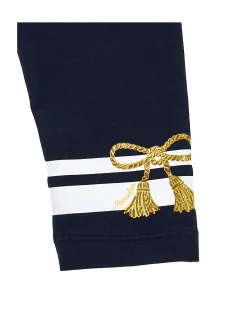 Leggings cotone a righe