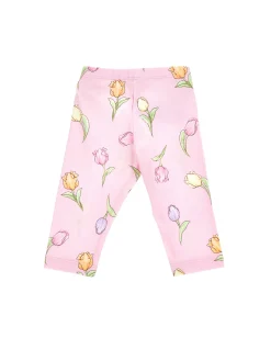 Leggings cotone tulipani