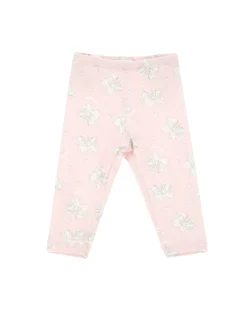 Leggings jersey fiocchi e perle