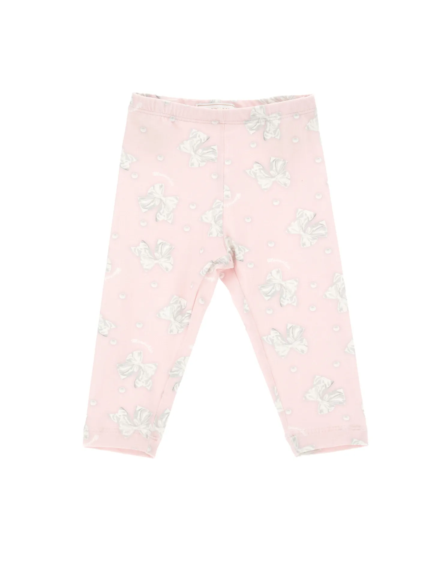 Leggings jersey fiocchi e perle