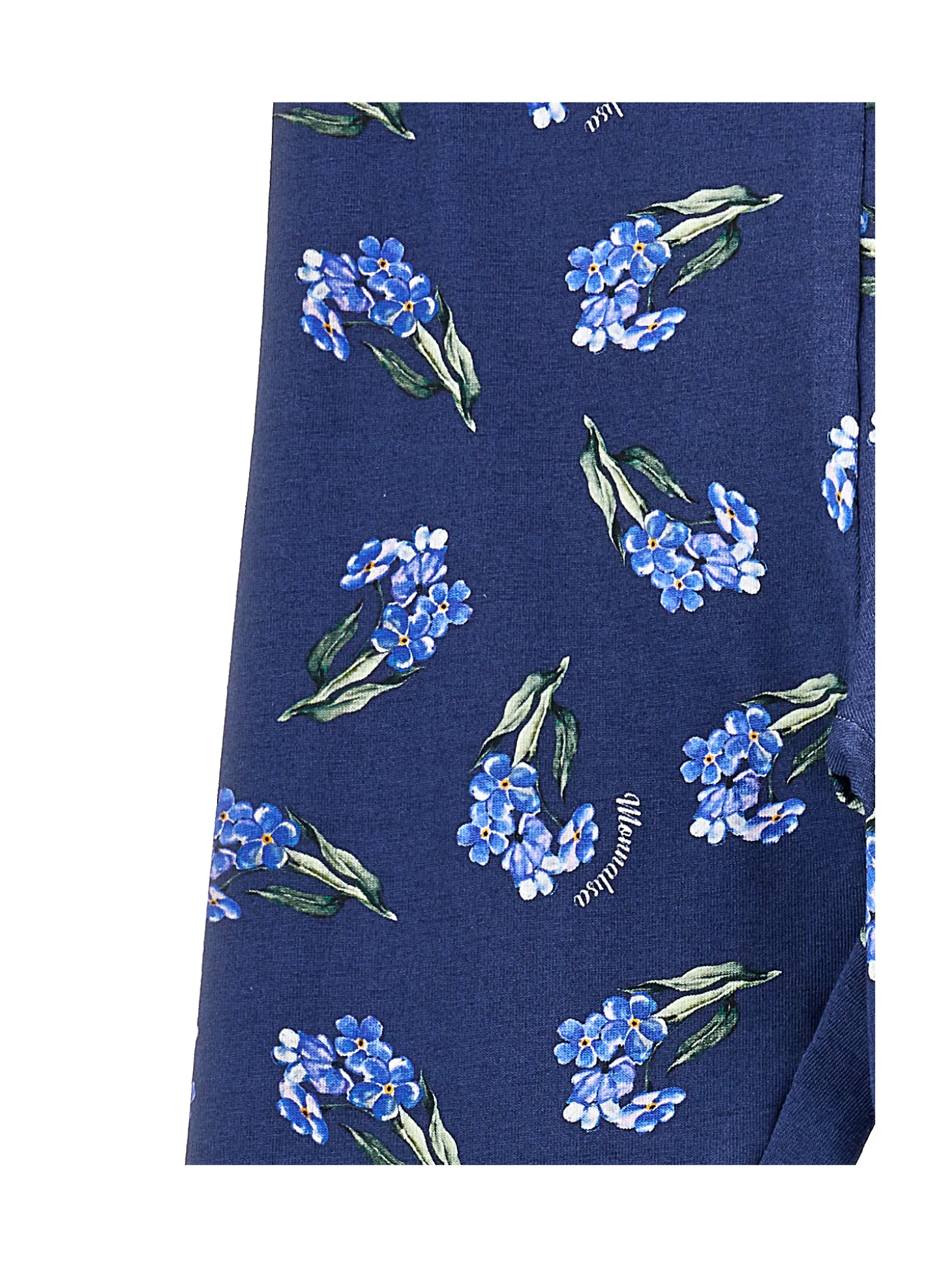 Leggings jersey floreale