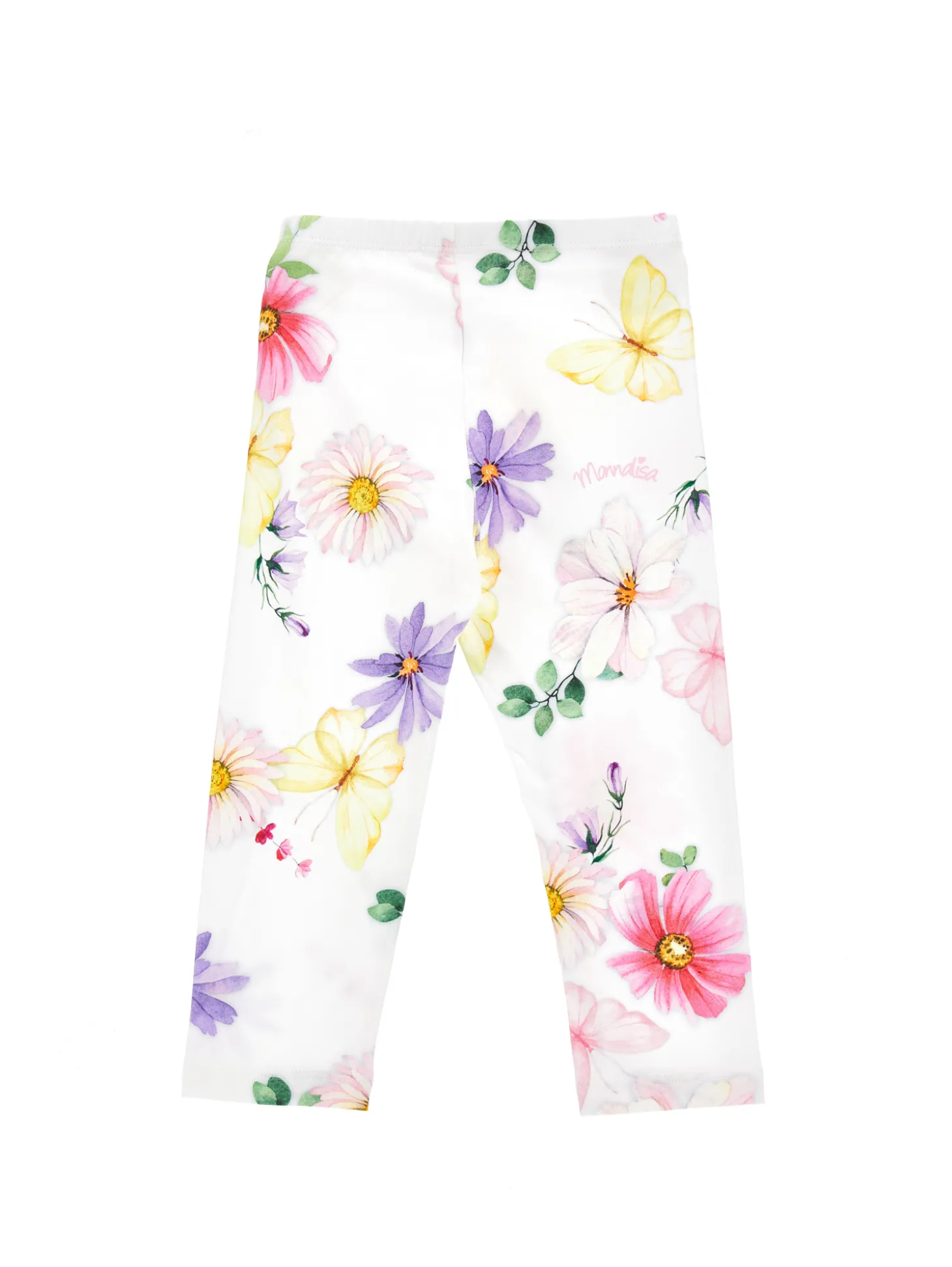 Leggings jersey floreale